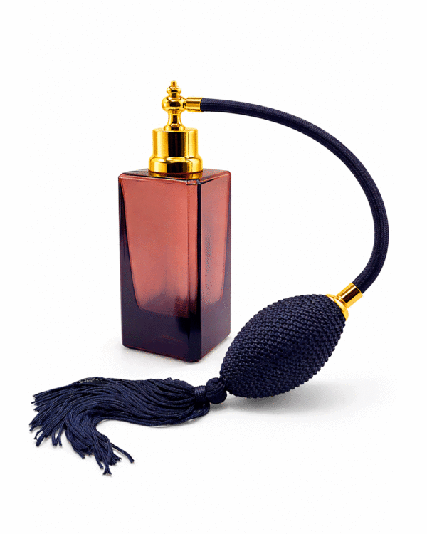 Vaporisateur de parfum Marcel Franck en verre ambré