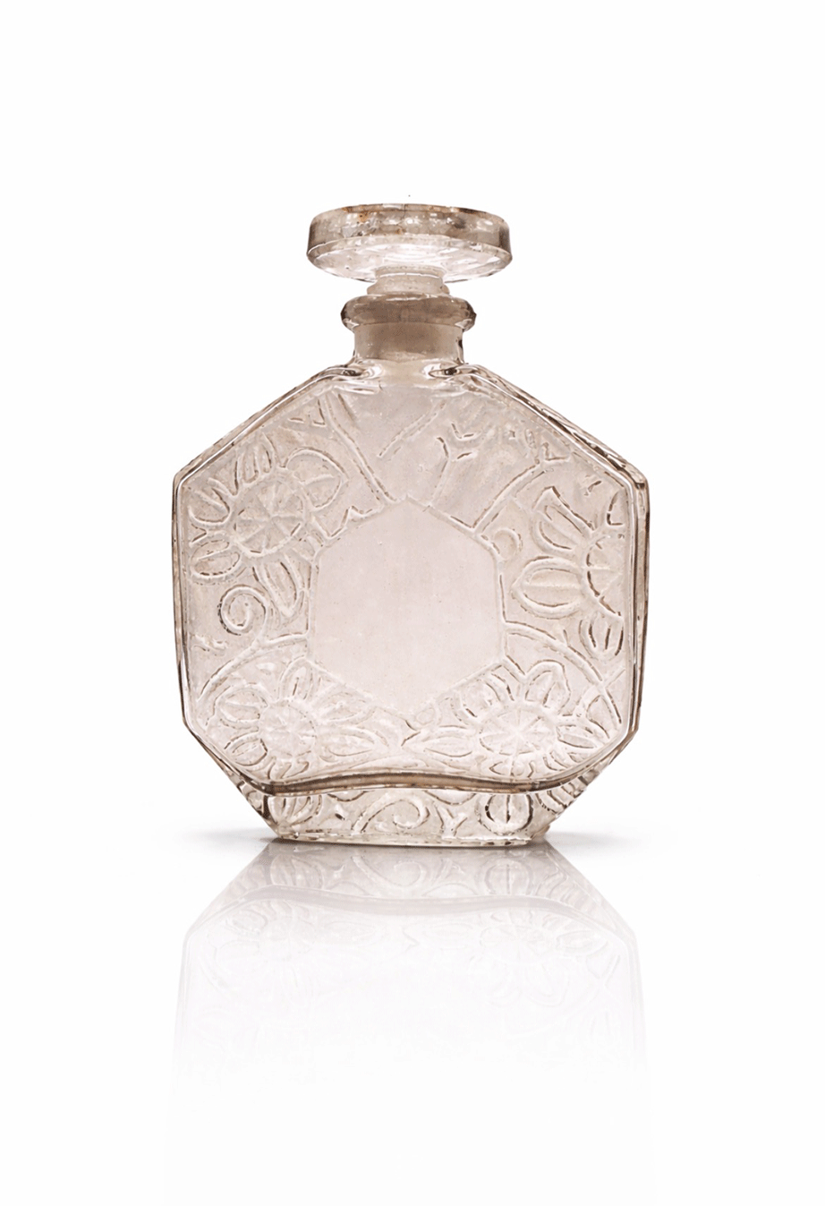 Flacon en verre 1950