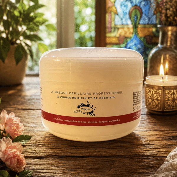 Eclat de l'Inde. Masque capillaire à l'huile de Ricin et de Coco 500ml