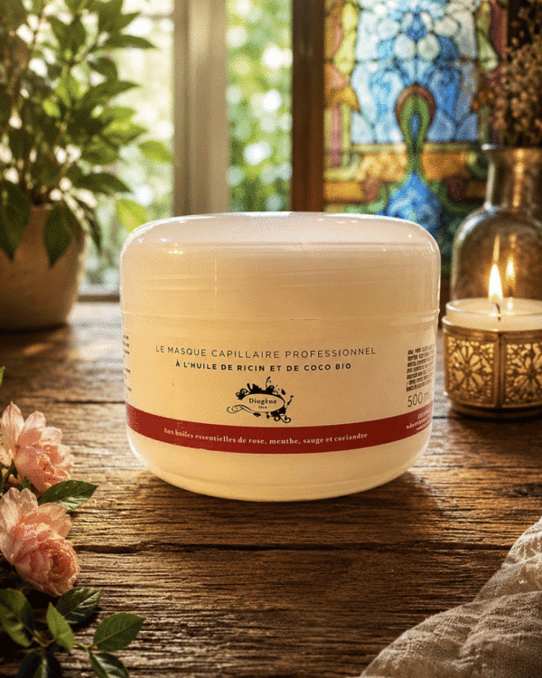 Eclat de l&rsquo;Inde. Masque capillaire à l&rsquo;huile de Ricin et de Coco 500ml