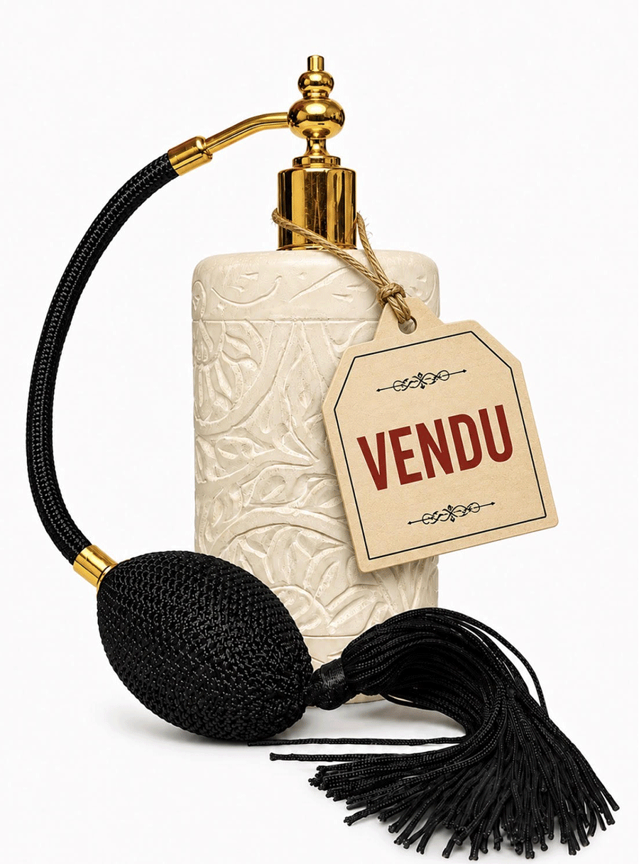 Vaporisateur en albâtre sculpté à la main – 150 ml